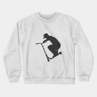 Stunt scooter deck grab Crewneck Sweatshirt